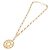 Collar CHANEL metal Gold CC Auth bs37290M Dorado - vista 9