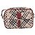 Borsa a tracolla BURBERRY Nova Check Blue Label Canvas Beige Silver Auth ep15989 Argento - vista 13
