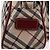Borsa a tracolla BURBERRY Nova Check Blue Label Canvas Beige Silver Auth ep15989 Argento - vista 21