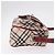 Borsa a tracolla BURBERRY Nova Check Blue Label Canvas Beige Silver Auth ep15989 Argento - vista 4