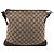 Borsa a Tracolla GUCCI GG Canvas Beige Silver 145857 Auth ep16158 Argento - vista 2