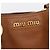 Borsa a mano Miu Miu in pelle 2way marrone oro autentica 206392A D'oro - vista 21