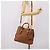 Borsa a mano Miu Miu in pelle 2way marrone oro autentica 206392A D'oro - vista 28