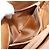 Céline Bolso de hombro CELINE Macadam Canvas PVC Leather Brown Gold Auth ep16205A Castaño Dorado - vista 22