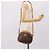 Céline Bolso de hombro CELINE Macadam Canvas PVC Leather Brown Gold Auth ep16205A Castaño Dorado - vista 25