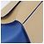 Céline CELINE Trapeze Small Hand Bag Leather 2way Beige Blue Auth bs37085A Azul - vista 18