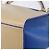 Céline CELINE Trapeze Small Hand Bag Leather 2way Beige Blue Auth bs37085A Azul - vista 19