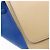 Céline CELINE Trapeze Small Hand Bag Leather 2way Beige Blue Auth bs37085A Azul - vista 24