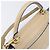 Céline CELINE Trapeze Small Hand Bag Leather 2way Beige Blue Auth bs37085A Azul - vista 6
