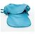 Borsa a tracolla BOTTEGA VENETA INTRECCIATO in pelle blu turchese Auth LN128V - vista 19