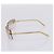 Gafas de sol CHANEL COCO Mark Metal Tono Dorado CC Auth 205985M - vista 5