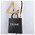 Céline Bolsa de mão CELINE Triomphe Vertical Cabas PVC 2way Preta Ouro Auth 204074M Preto Dourado - vista 24