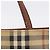 Bolso de mano BURBERRY Nova Check PVC Leather Beige Auth bs37101 - vista 11