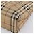 Bolso de mano BURBERRY Nova Check PVC Leather Beige Auth bs37101 - vista 14