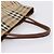 Bolso de mano BURBERRY Nova Check PVC Leather Beige Auth bs37101 - vista 7