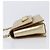 Borsa a tracolla Salvatore Ferragamo Vala Chain in pelle oro autentica bs37272 - vista 4