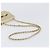 Borsa a tracolla Salvatore Ferragamo Vala Chain in pelle oro autentica bs37272 - vista 7