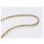 Borsa a tracolla Salvatore Ferragamo Vala Chain in pelle oro autentica bs37272 - vista 8