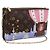 LOUIS VUITTON Monogram Vivienne Pochette Double Zip Bag M68486 LV Auth 204905SAM Monograma
