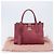 Borsa a mano Miu Miu Madras Leather 2way Pink Gold Auth ka6401V Rosa D'oro - vista 12