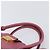 Borsa a mano Miu Miu Madras Leather 2way Pink Gold Auth ka6401V Rosa D'oro - vista 15