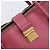 Borsa a mano Miu Miu Madras Leather 2way Pink Gold Auth ka6401V Rosa D'oro - vista 25