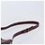 Borsa a tracolla CARTIER Must Line in pelle Bordeaux Gold Auth ka6410 - vista 14