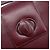 Borsa a tracolla CARTIER Must Line in pelle Bordeaux Gold Auth ka6410 - vista 21