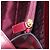 Borsa a tracolla CARTIER Must Line in pelle Bordeaux Gold Auth ka6410 - vista 25