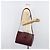 Borsa a tracolla CARTIER Must Line in pelle Bordeaux Gold Auth ka6410 - vista 28