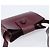 Borsa a tracolla CARTIER Must Line in pelle Bordeaux Gold Auth ka6410 - vista 7