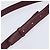 Borsa a tracolla CARTIER Must Line in pelle Bordeaux Gold Auth ka6410 - vista 9