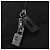 Bolso de mano PRADA Nylon Black Silver Auth 201394A Negro Plata - vista 10