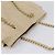 Borsa Tote con Catena PRADA Pelle Beige Oro Auth bs37400 D'oro - vista 6