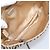 Borsa a mano con catena PRADA Satin Gold Auth 206293M D'oro - Ansicht 11