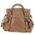 Borsa Miu Miu Vitellolux 2way Brown Gold Auth 205972M Marrone D'oro - vista 13