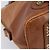 Chloé Borsa a mano Chloe Kerala in pelle marrone e oro autentica 206098V D'oro - vista 15