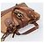 Chloé Borsa a mano Chloe Kerala in pelle marrone e oro autentica 206098V D'oro - vista 6