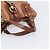 Chloé Borsa a mano Chloe Kerala in pelle marrone e oro autentica 206098V D'oro - vista 7