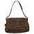 FENDI Chain Mamma Baguette Schultertasche Canvas Beige Auth 205882SAM - Ansicht 2