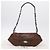 PRADA Chain Shoulder Bag Leather Brown Auth 206107V - view 12