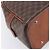 Céline Bolso de mano CELINE Macadam Canvas PVC Leather Brown Gold Auth 204209 Castaño Dorado - vista 16