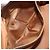 Céline Bolso de mano CELINE Macadam Canvas PVC Leather Brown Gold Auth 204209 Castaño Dorado - vista 23