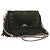 Coach Schultertasche mit Kette Suede Khaki Silver Auth ki6887A Silber