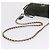 Coach Schultertasche mit Kette Suede Khaki Silver Auth ki6887A Silber - Ansicht 7