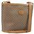 Borsa a tracolla GUCCI Micro GG Supreme PVC Beige Gold Auth ki6827 D'oro