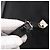 Borsa a Tracolla GUCCI Nylon Nero Argento 002 1038 Auth ep16102 - vista 10