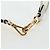Tracolla FENDI Strap You in pelle 37'' White Gold Auth bs37411 Bianco D'oro - vista 8