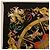 Hermès HERMES Carre 90 Scarf Silk Black Auth 198384M Schwarz - Ansicht 2