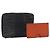 Hermès HERMES Geldbörse Leder Canvas 2 Set Brown Gray Auth bs37444 Braun